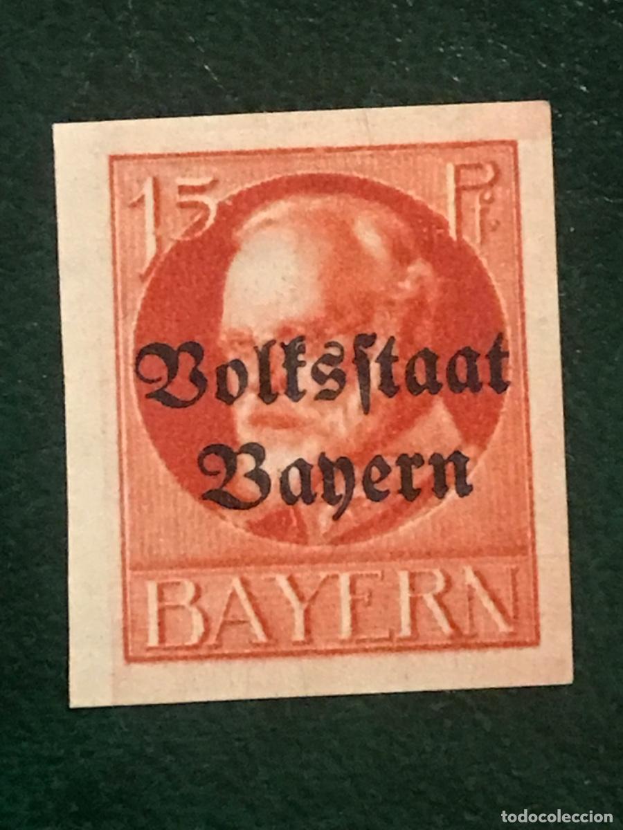 Sellos: 1919-1920 Baviera Alemania - Foto 1