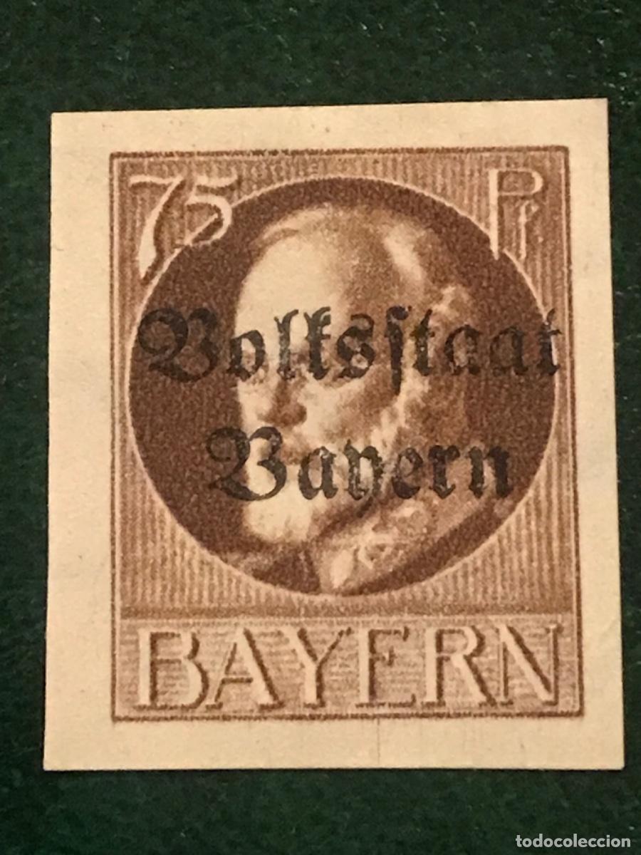 Sellos: 1919-1920 Baviera Alemania - Foto 1