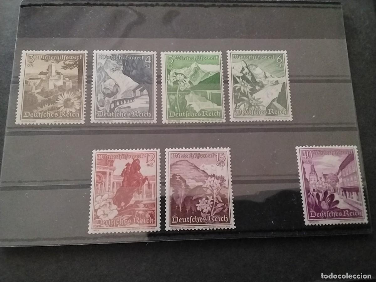 Stamps: Sellos Alemania Reich