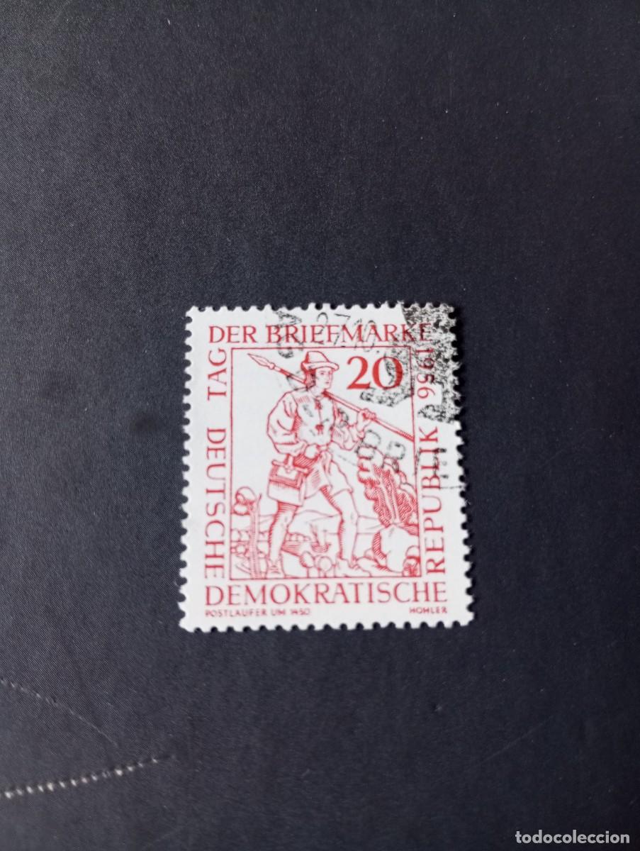 Selos: ALEMANIA, REP&Uacute;BLICA DEMOCRATICA,RDA,DDR, 1956, D&Iacute;A DEL SELLO, YT 269