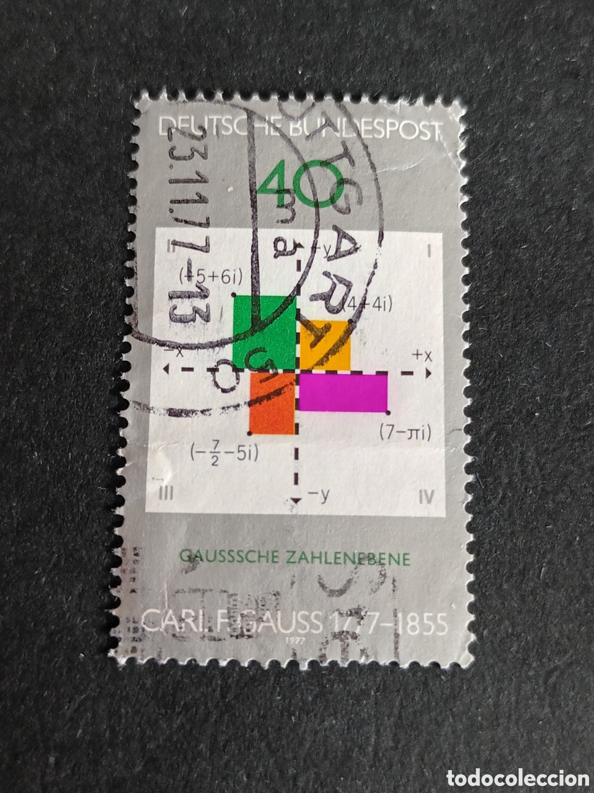 Sellos: ALEMANIA RF. 1977. USADO. COMPLETA. - Foto 1