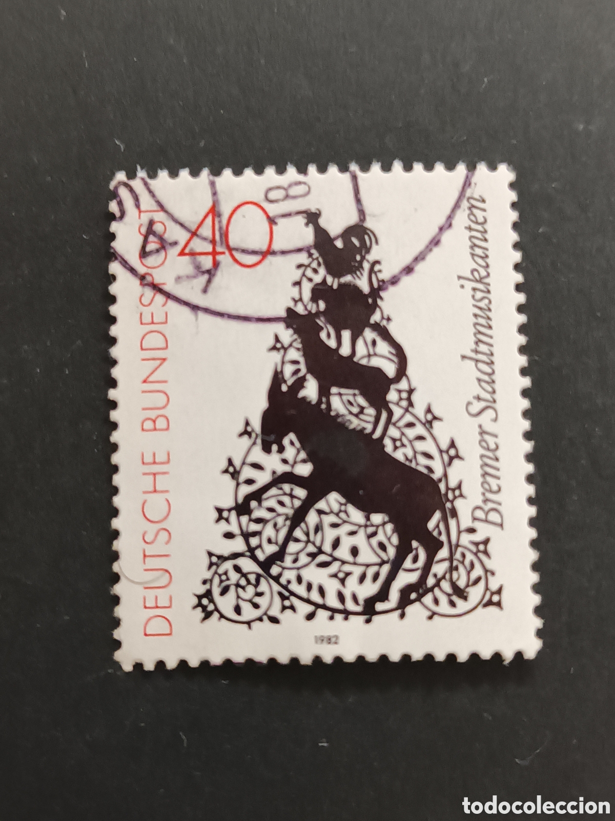 Sellos: ALEMANIA RF. 1982. USADO. COMPLETA. - Foto 1