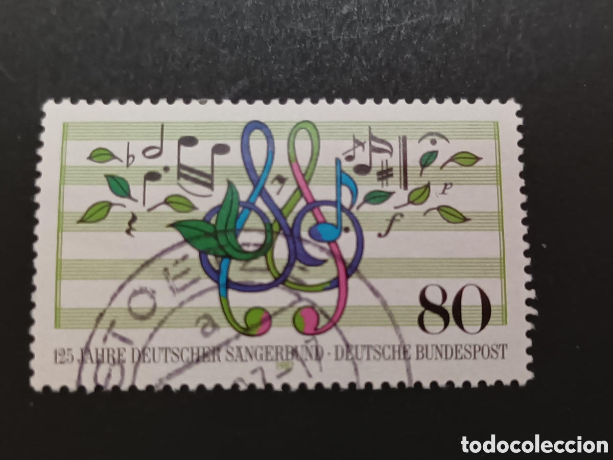 Sellos: ALEMANIA RF. 1987. USADO. COMPLETA. - Foto 1
