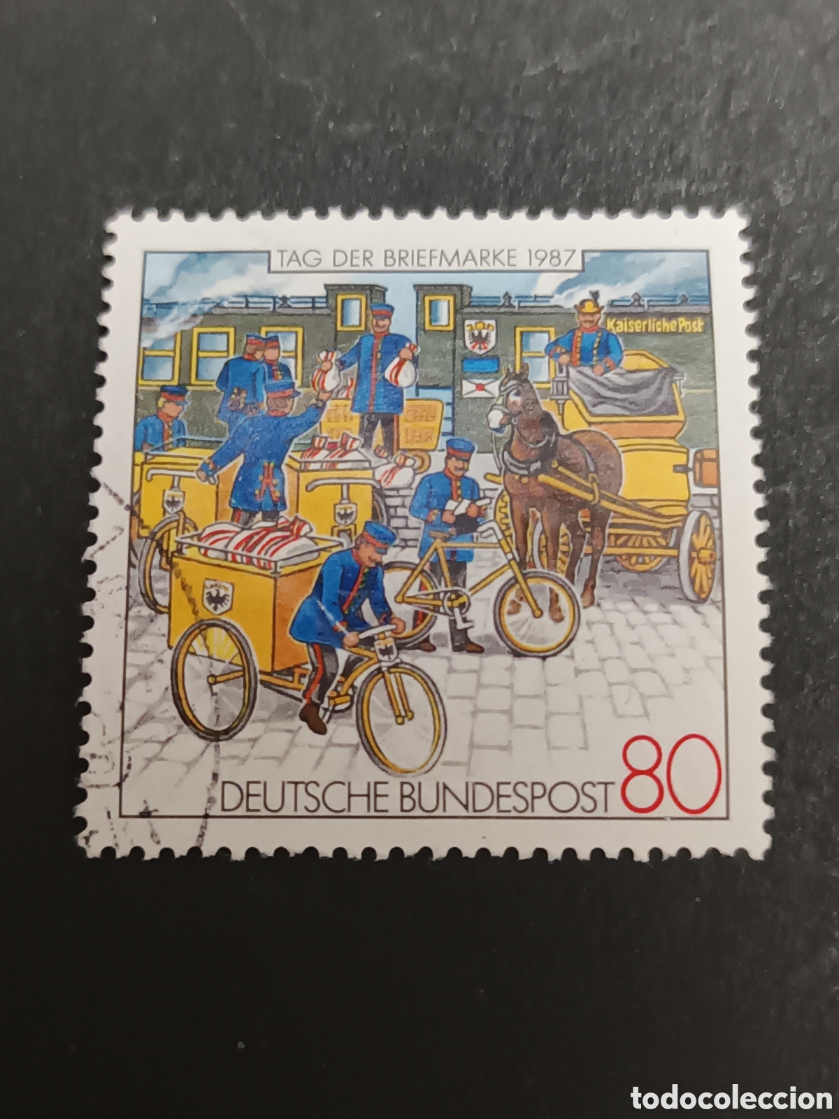 Sellos: ALEMANIA RF. 1987. USADO. COMPLETA. - Foto 1