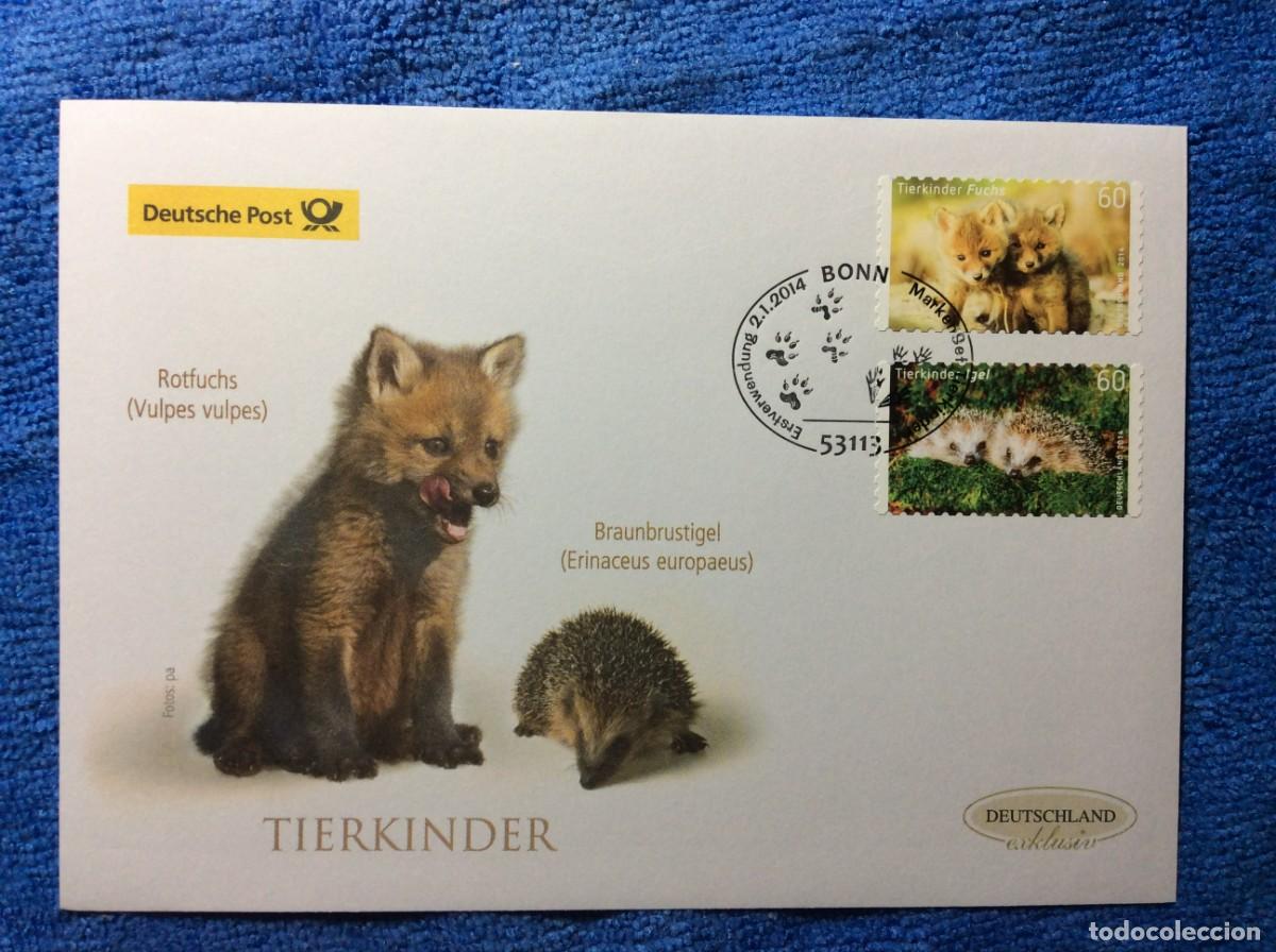 Sellos: ALEMANIA. SOBRE PRIMER D&Iacute;A - 2014 - Foto 1