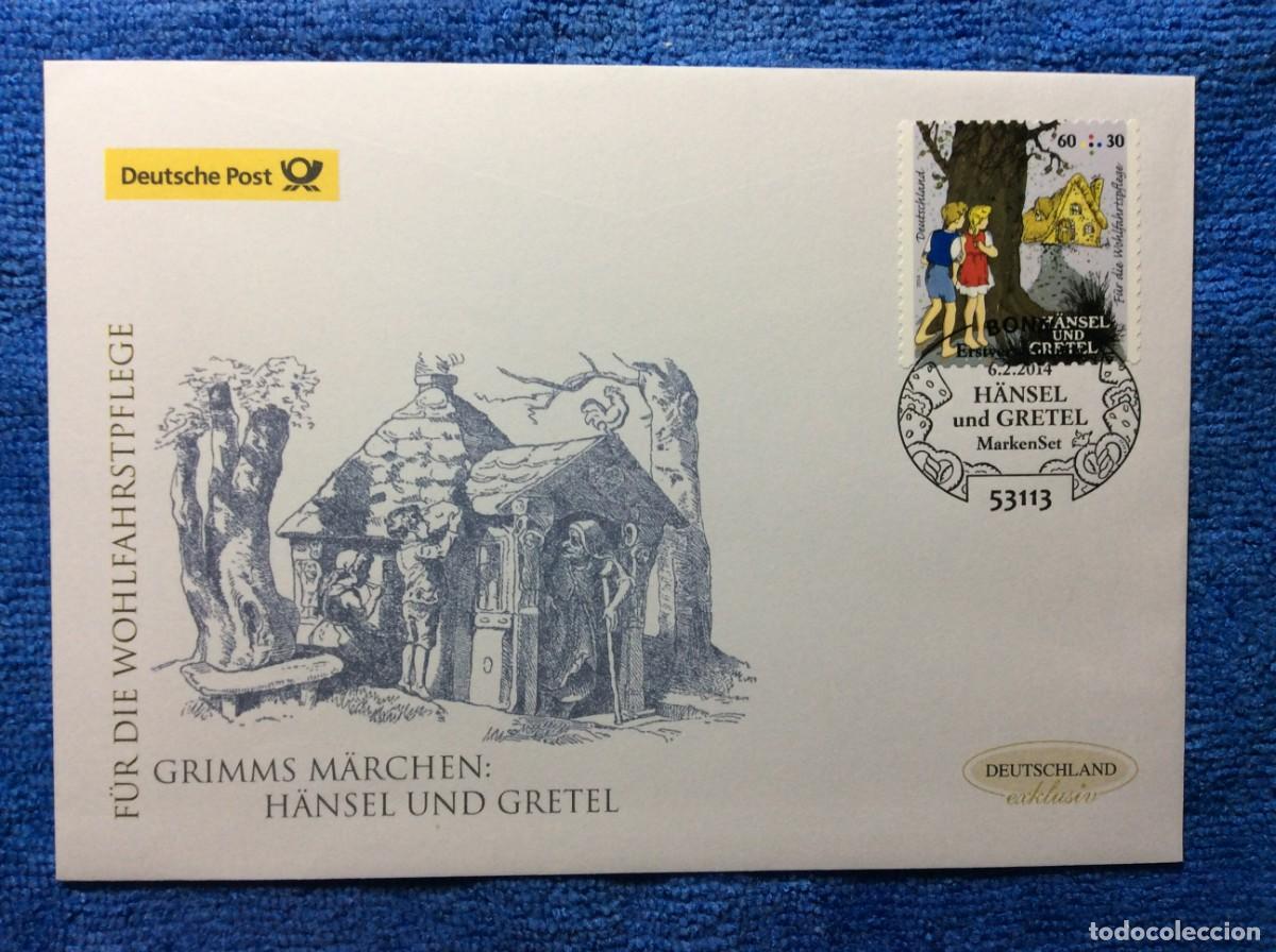 Sellos: ALEMANIA. SOBRE PRIMER D&Iacute;A - 2014 - Foto 1