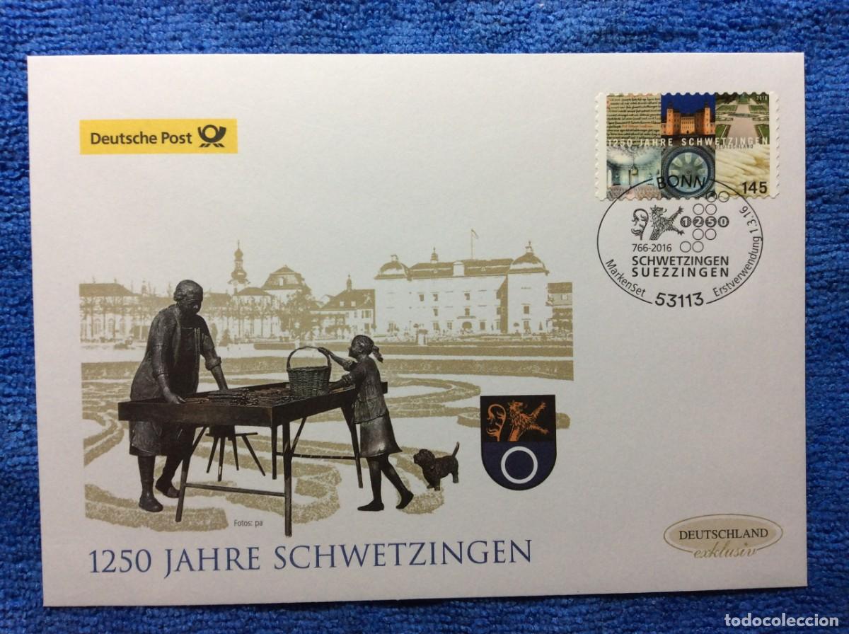 Sellos: ALEMANIA. SOBRE PRIMER D&Iacute;A - 2016 - Foto 1