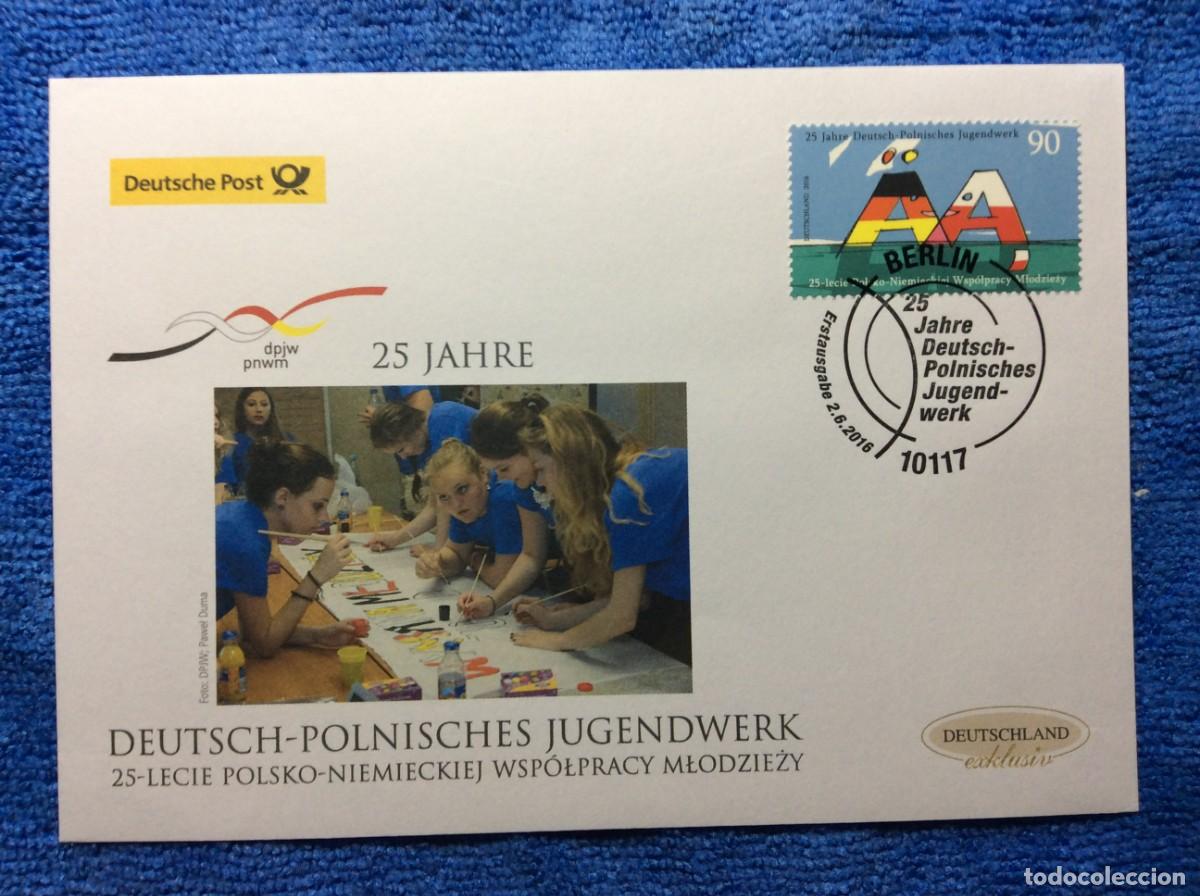 Sellos: ALEMANIA. SOBRE PRIMER D&Iacute;A - 2016 - Foto 1