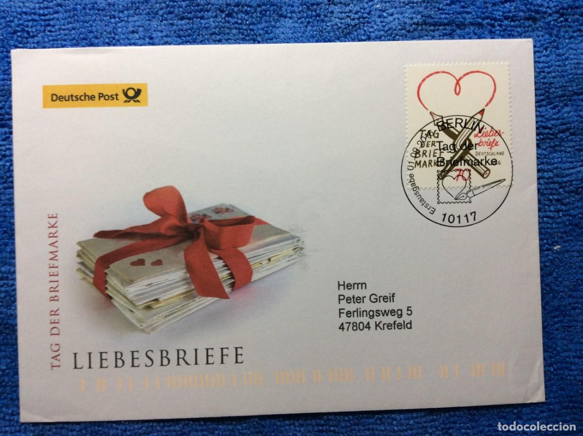 Sellos: ALEMANIA. SOBRE PRIMER D&Iacute;A - 2016 - Foto 1