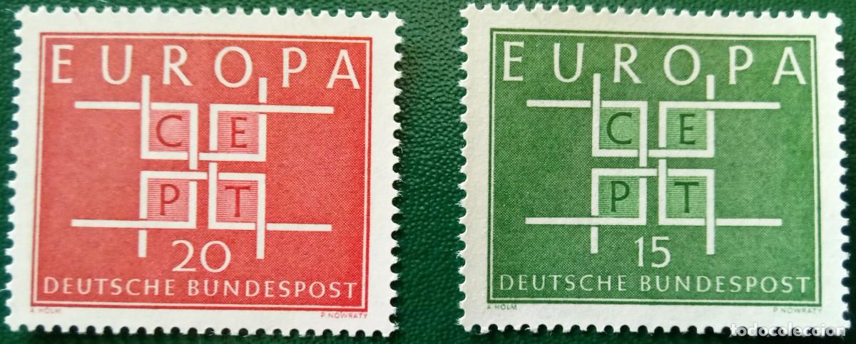 Selos: Sellos nuevos MNH de RFA de 1963 . Europa