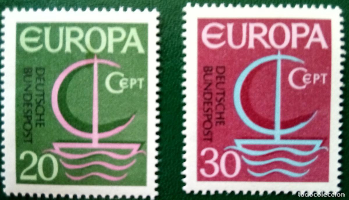 Briefmarken: Sellos nuevos MNH de RFA de 1966 . Europa