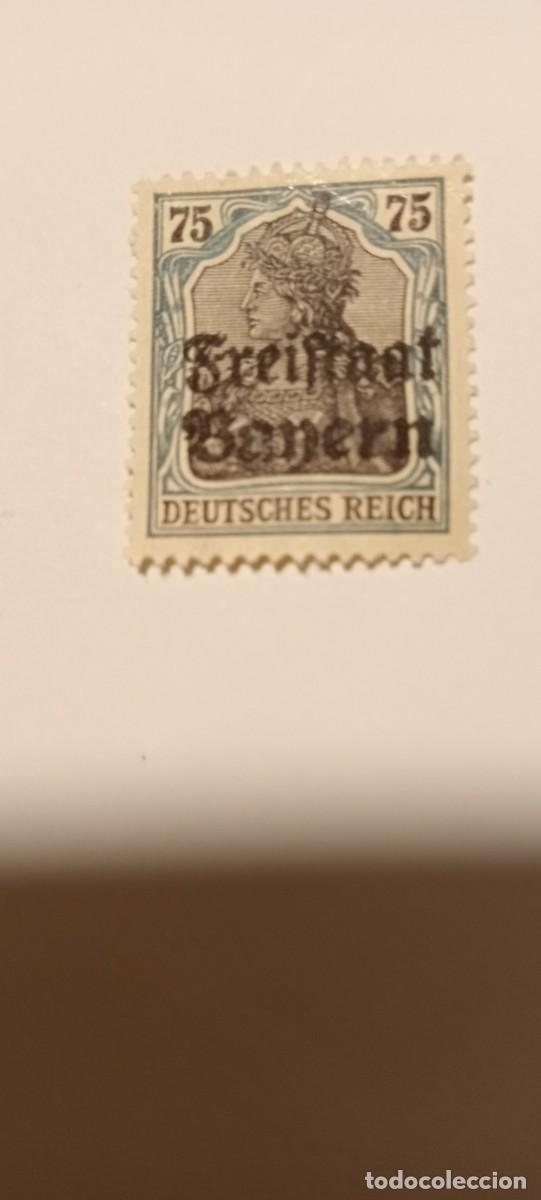 Sellos: ALEMANIA ESTADOS BAVIERA A&Ntilde;O 1919 YT 146