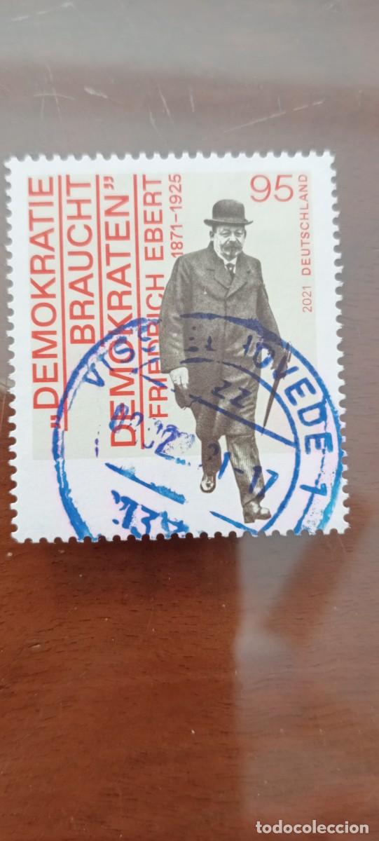 Timbres: REPUBLICA FEDERAL ALEMANA A&Ntilde;O 2021 YT 3364