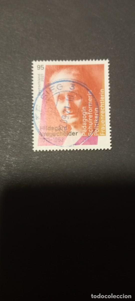 Timbres: REPUBLICA FEDERAL ALEMANA A&Ntilde;O 2021 YT 3403