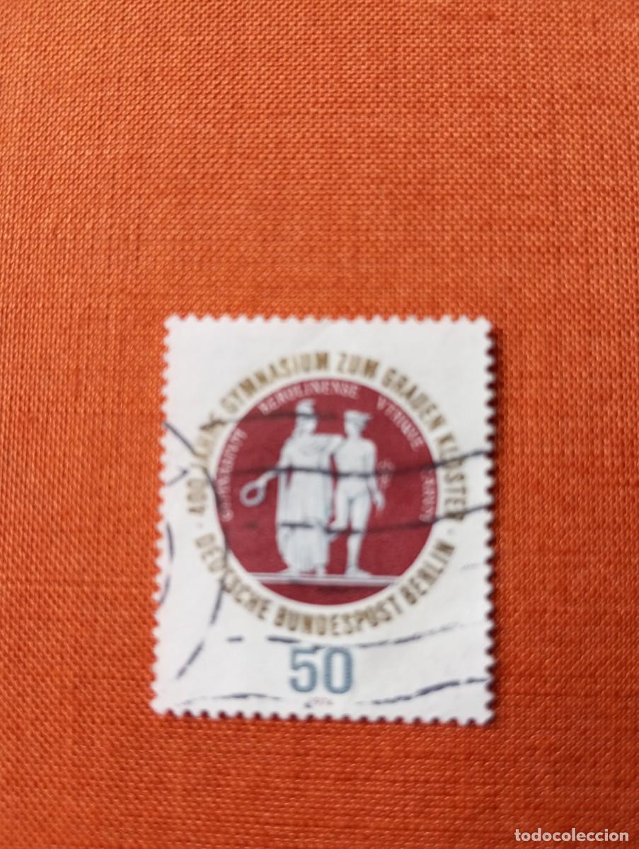 Selos: ALEMANIA, BERL&Iacute;N, 1974, COLEGIO HNOS GRIS, YT 436