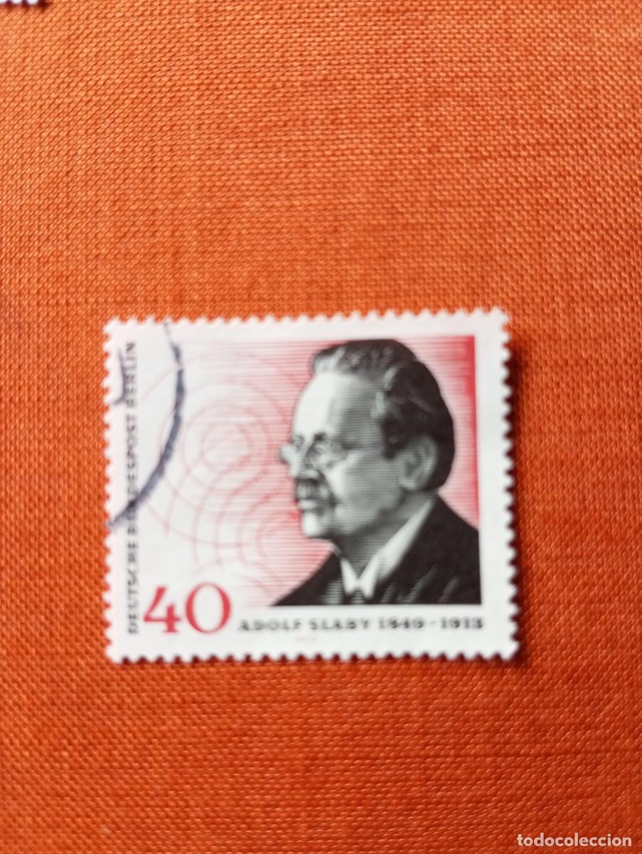 Timbres: ALEMANIA, BERL&Iacute;N, 1974, VON ADOLF SLAVY, T&Eacute;CNICO DE RADIO, YT 435