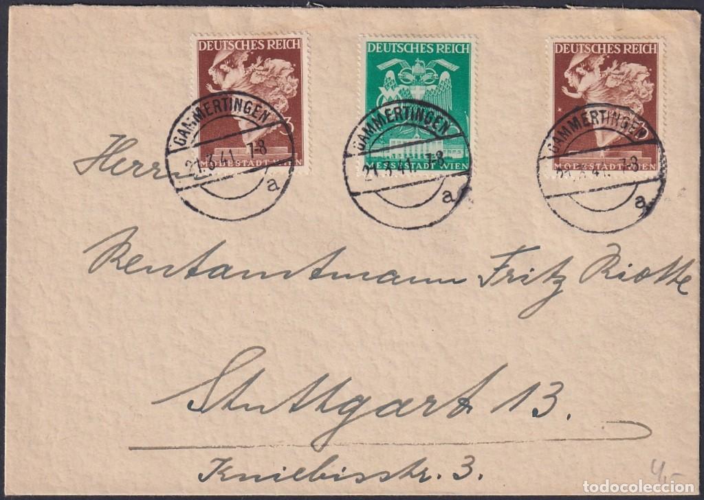 Briefmarken: F-EX47869 GERMANY 1941 WIEN MESSE COVER.