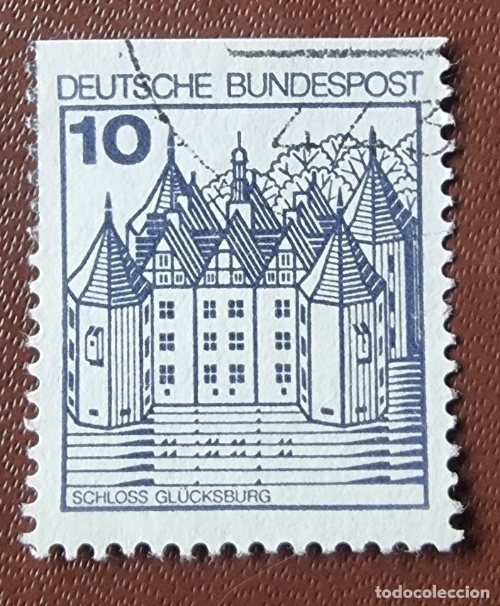 Stamps: SELLOS USADOS ALEMANIA CASTILLO SCHLOSS GLUCKSBURG