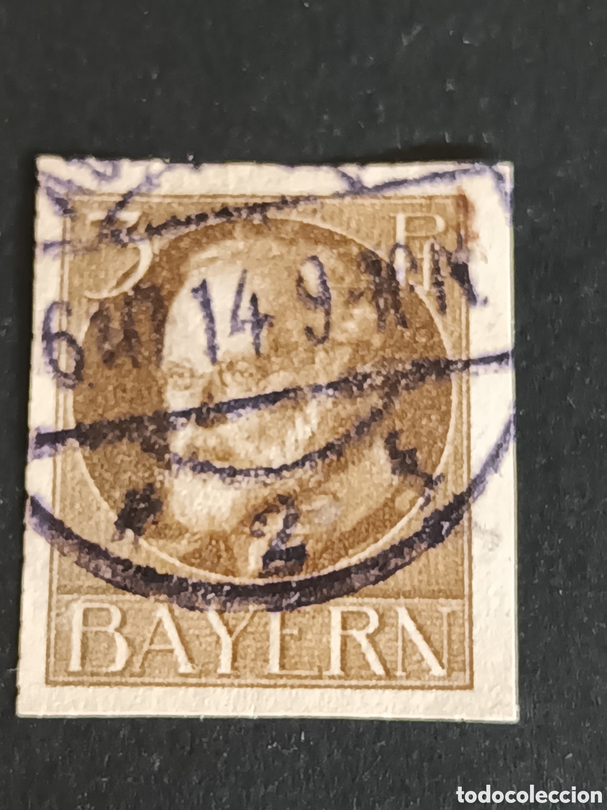 Sellos: ALEMANIA. SELLO DE BAVIERA. - Foto 1