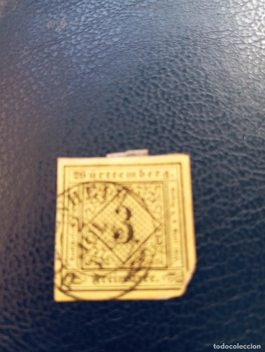 Sellos: WURTEMBERG 1851, YT 2 - Foto 1