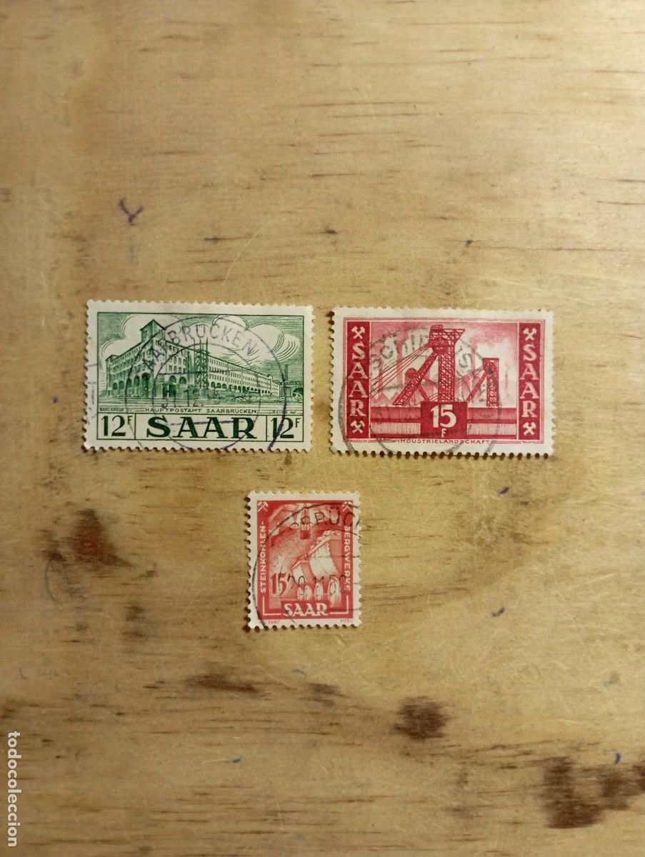 Sellos: Sellos del sarre....,... - Foto 1