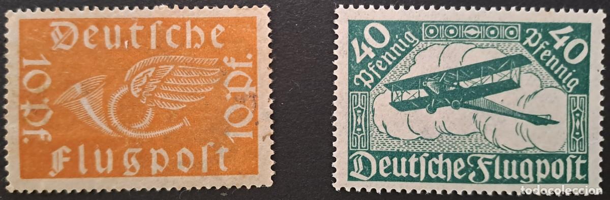 Sellos: Sellos Imperio Aleman 1919 - Foto 1