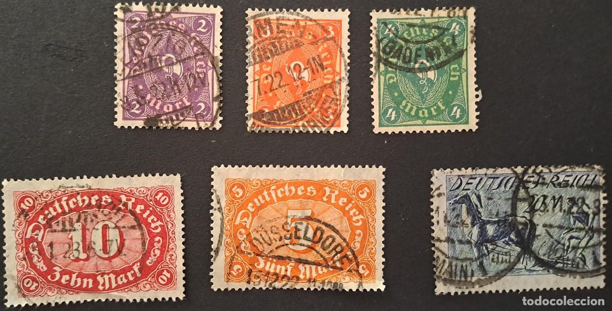 Sellos: Sellos Imperio Aleman 1921. - Foto 1