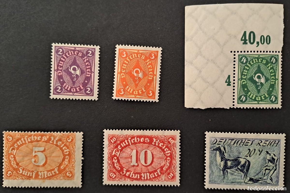 Sellos: Sellos Imperio Aleman 1921. - Foto 1
