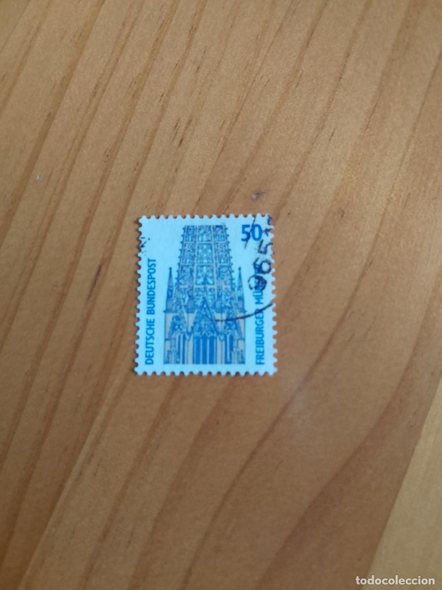 Sellos: ALEMANIA - V/F 50 - EDIFICIOS, FREIBURGER - Foto 1