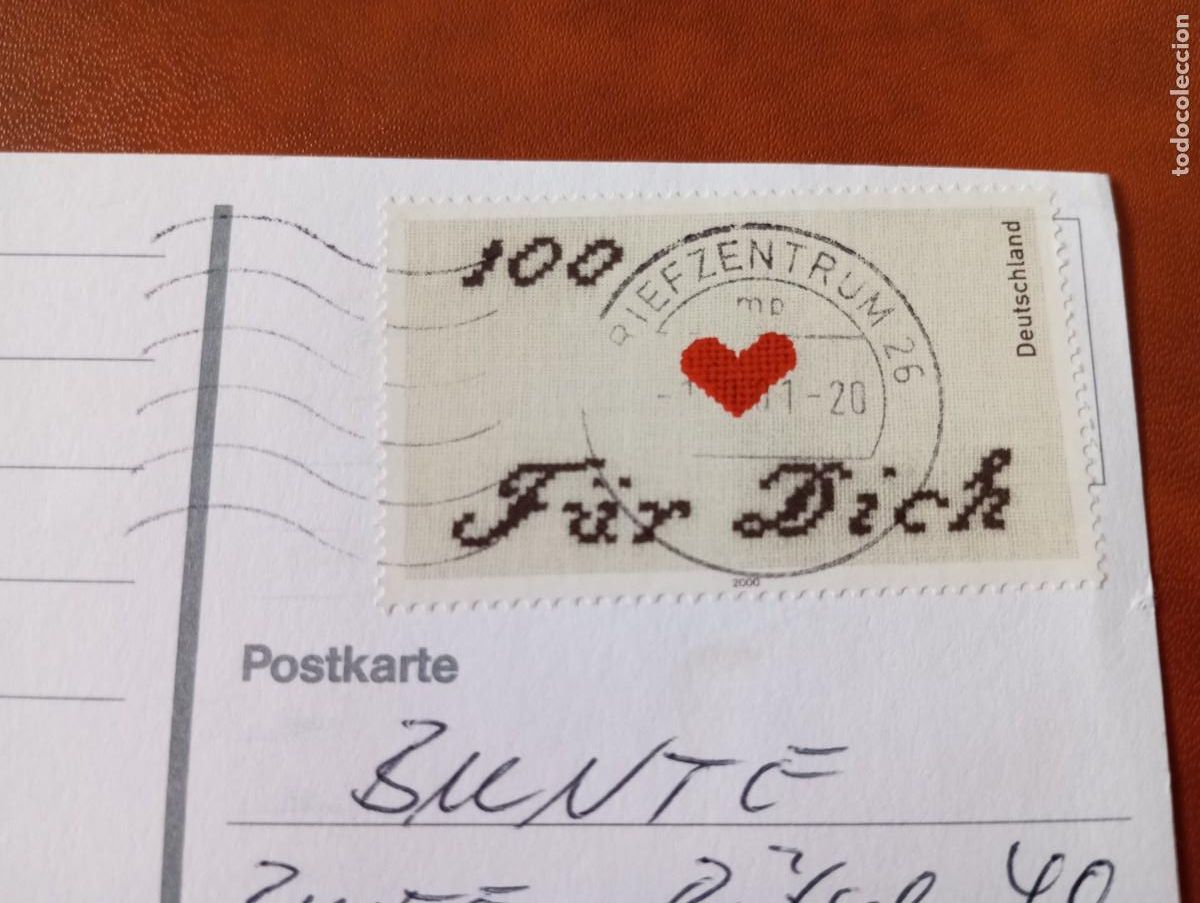 Sellos: ALEMANIA, 2000, CORAZ&Oacute;N - Foto 1