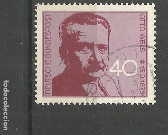 Stamps: ALEMANIA FEDERAL YVERT NUM. 630 USADO