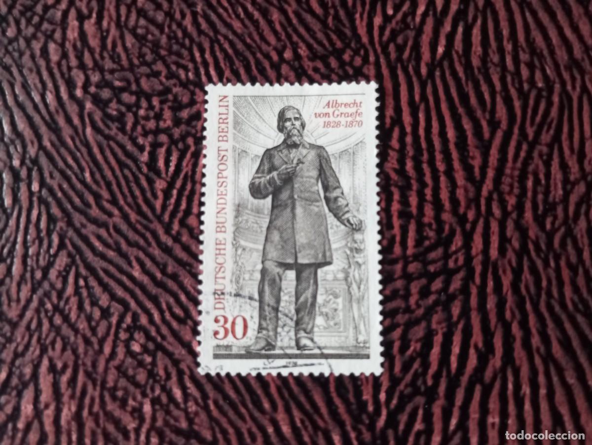 Stamps: ALEMANIA, BERL&Iacute;N, 1978, ALBRECHT VON GRAEFE, YT 531