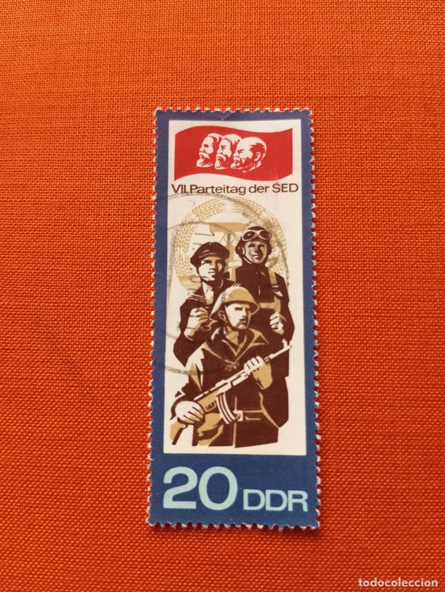 Francobolli: ALEMANIA, REP&Uacute;BLICA DEMOCRATICA,RDA,DDR, 1967, CONGRESO DEL PARTIDO, YT 960