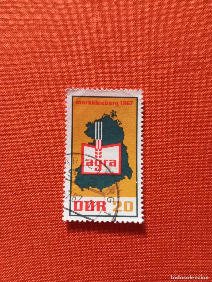 Francobolli: ALEMANIA, REP&Uacute;BLICA DEMOCRATICA,RDA,DDR, 1967, FERIA AGR&Iacute;COLA DE MARKLEBERG, YT 989