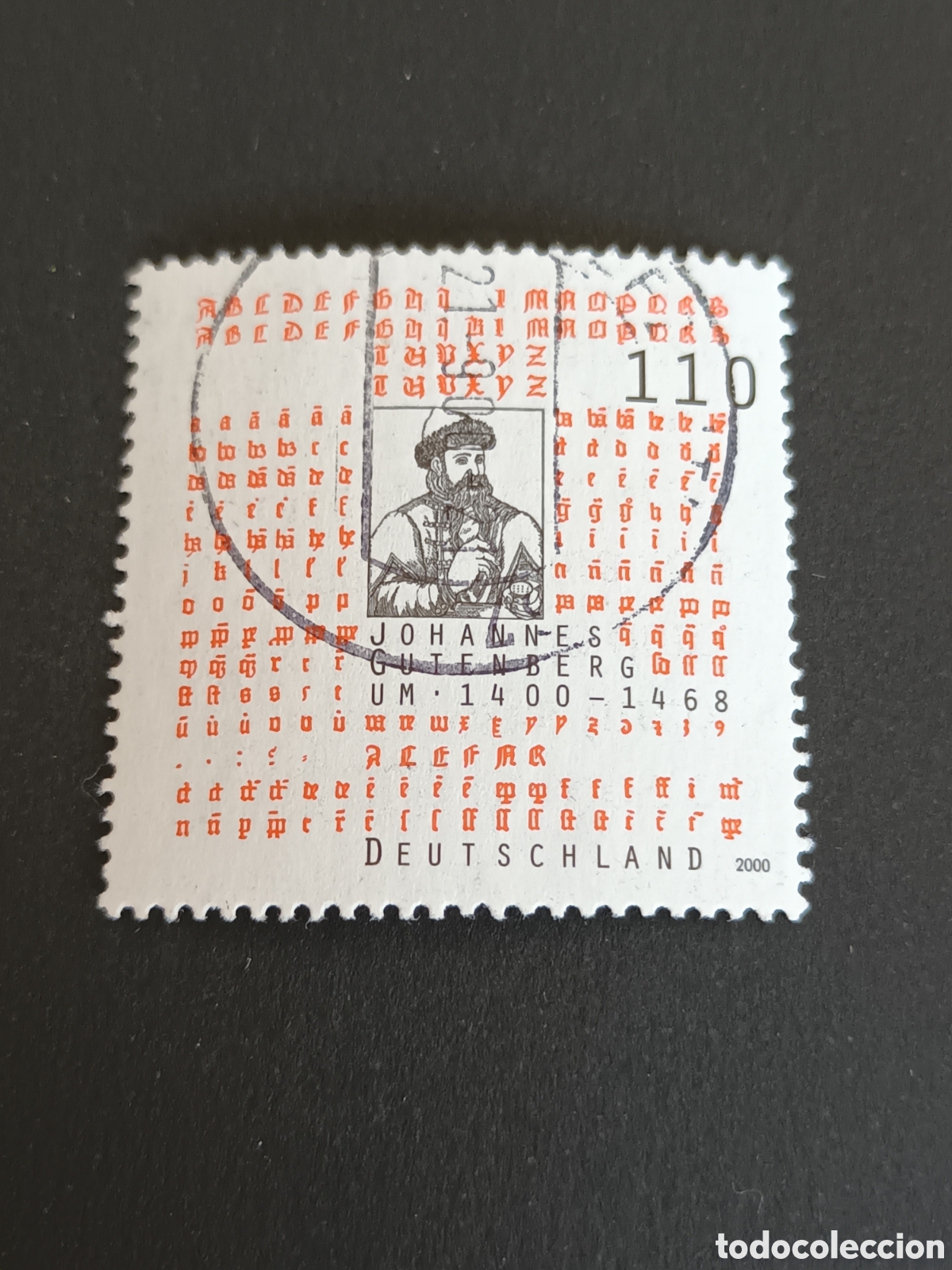 Sellos: ALEMANIA. SELLO USADO. 2000. - Foto 1