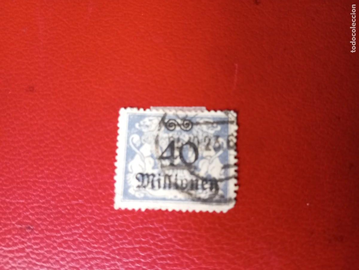 Timbres: ALEMANIA, DANZIG, 1923, SOBRECARGADOS, YT 155