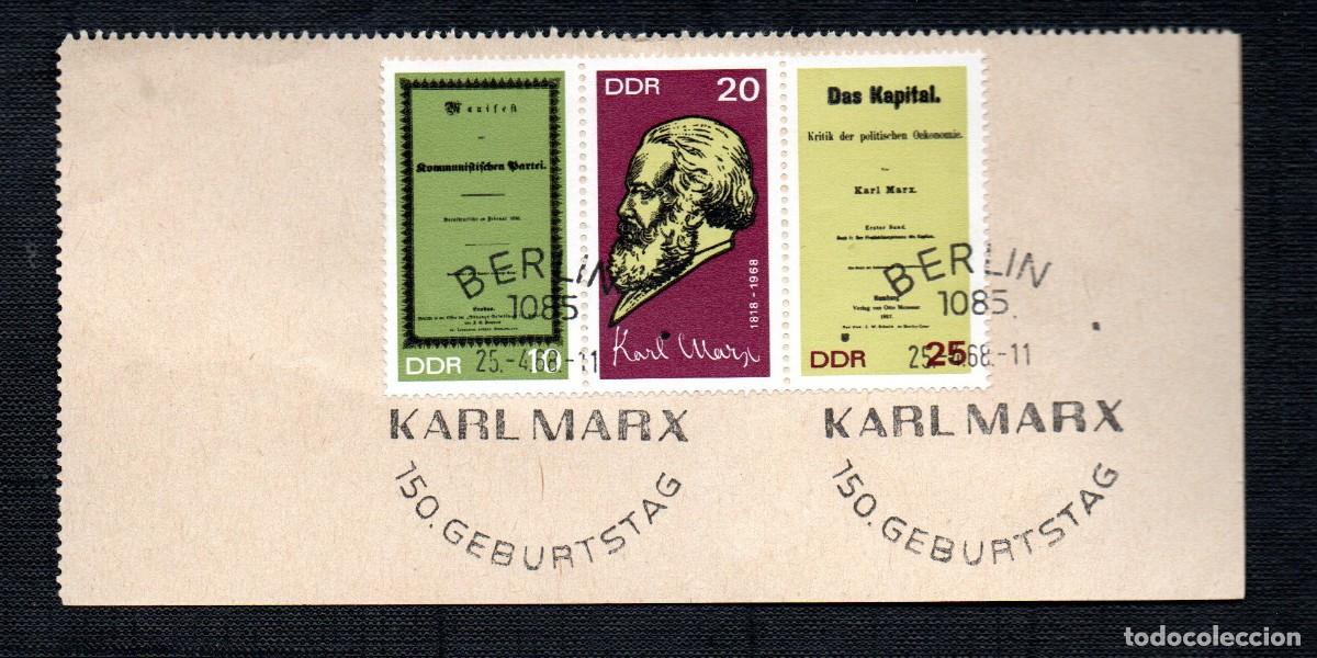 Sellos: DDR. 1968 .MI 1365A/1367A - Foto 1