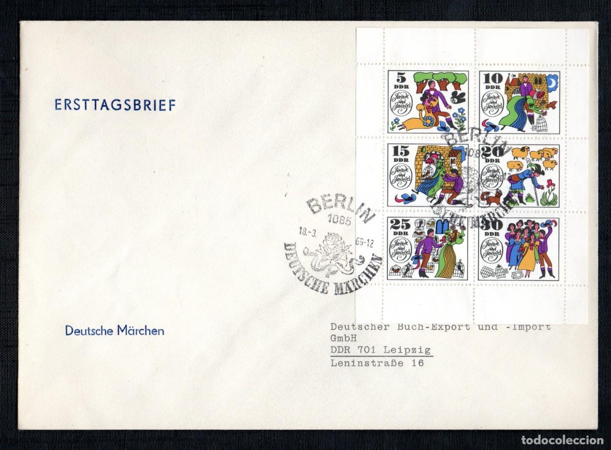 Sellos: DDR. 1969. FDC MI 1450/55 - Foto 1