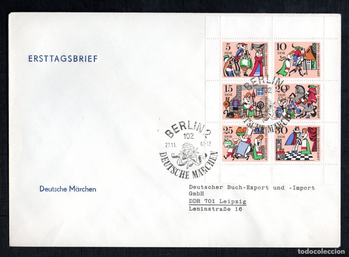 Sellos: DDR. 1969. FDC MI 1323/28 - Foto 1