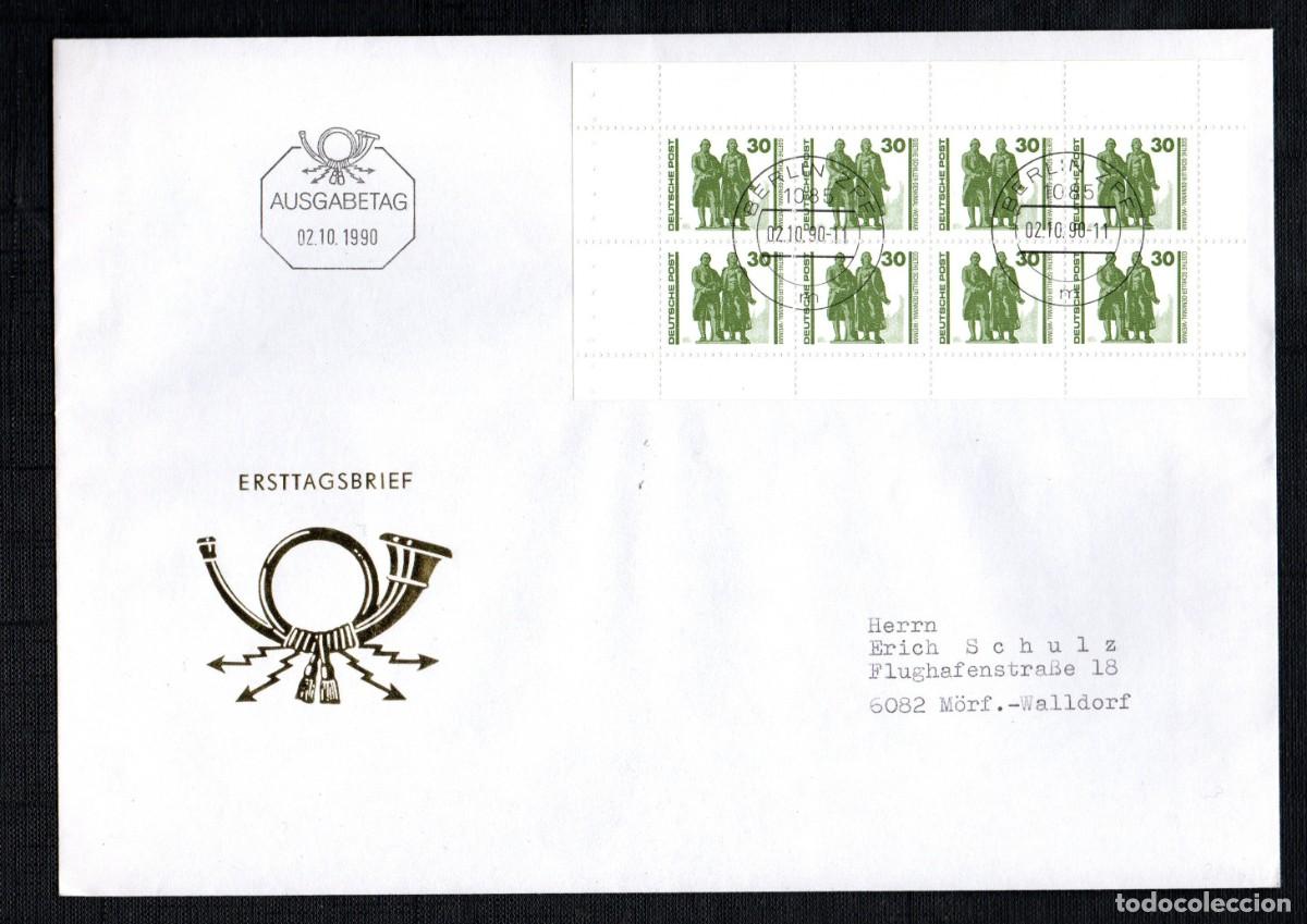 Sellos: DDR. 1990. FDC MI 3345 - Foto 1