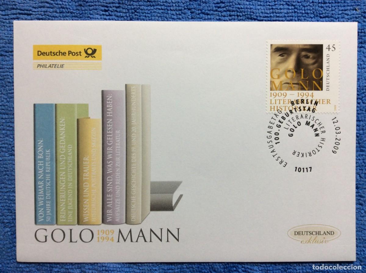 Sellos: ALEMANIA. SOBRE PRIMER D&Iacute;A - 2009 - Foto 1