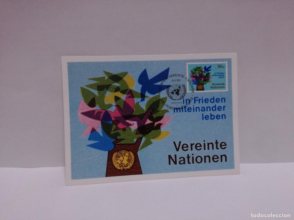 Briefmarken: ENTERO POSTAL ALEMANIA - NACIONES UNIDAS 1979 - VIVIR EN PAZ