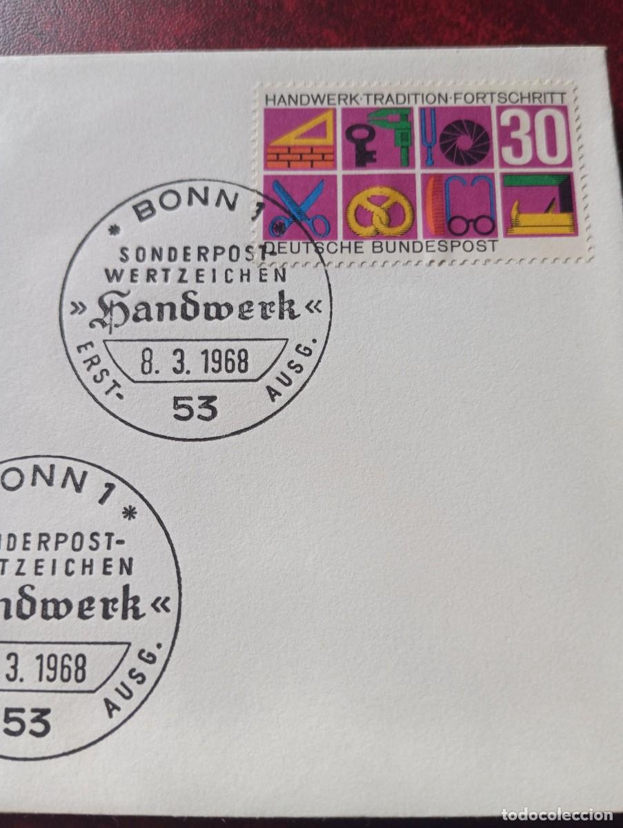 Sellos: ALEMANIA 1968, RFA, SPD TRADICI&Oacute;N Y PROGRESO - Foto 3