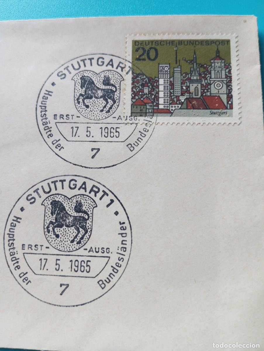 Sellos: ALEMANIA 1965, RFA, SPD STUTTGART - Foto 3
