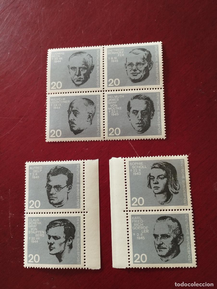 Sellos: SERIE COMPLETA RFA 1964 - Foto 1