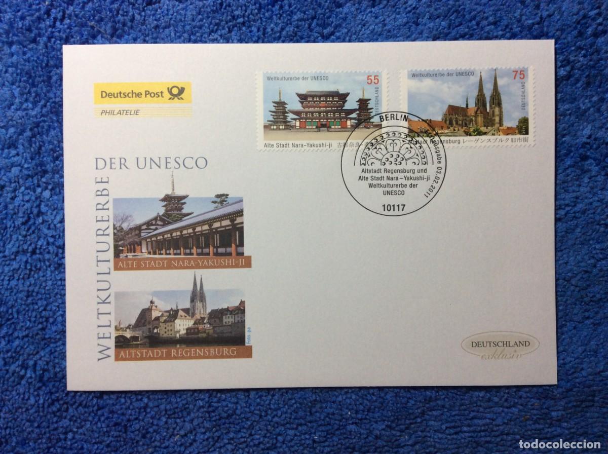 Sellos: ALEMANIA. SOBRE PRIMER D&Iacute;A - 2011 - Foto 1