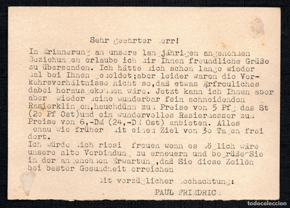 Sellos: BERLIN. FRANQUEO MI 22 - Foto 2
