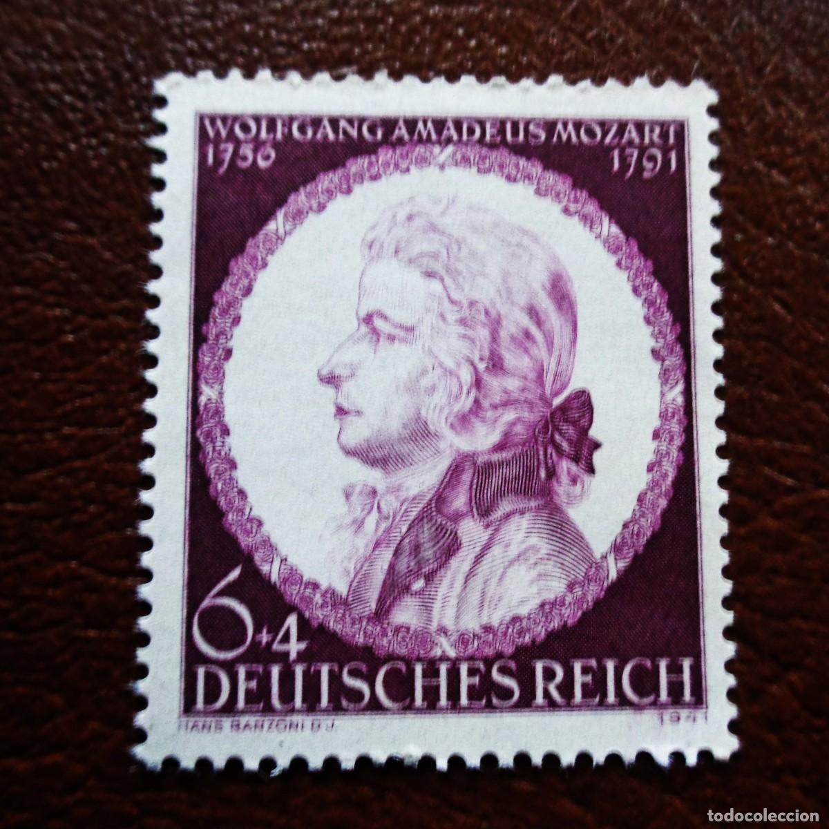 Sellos: Reich Alem&aacute;n 1941 Nuevo Mozart