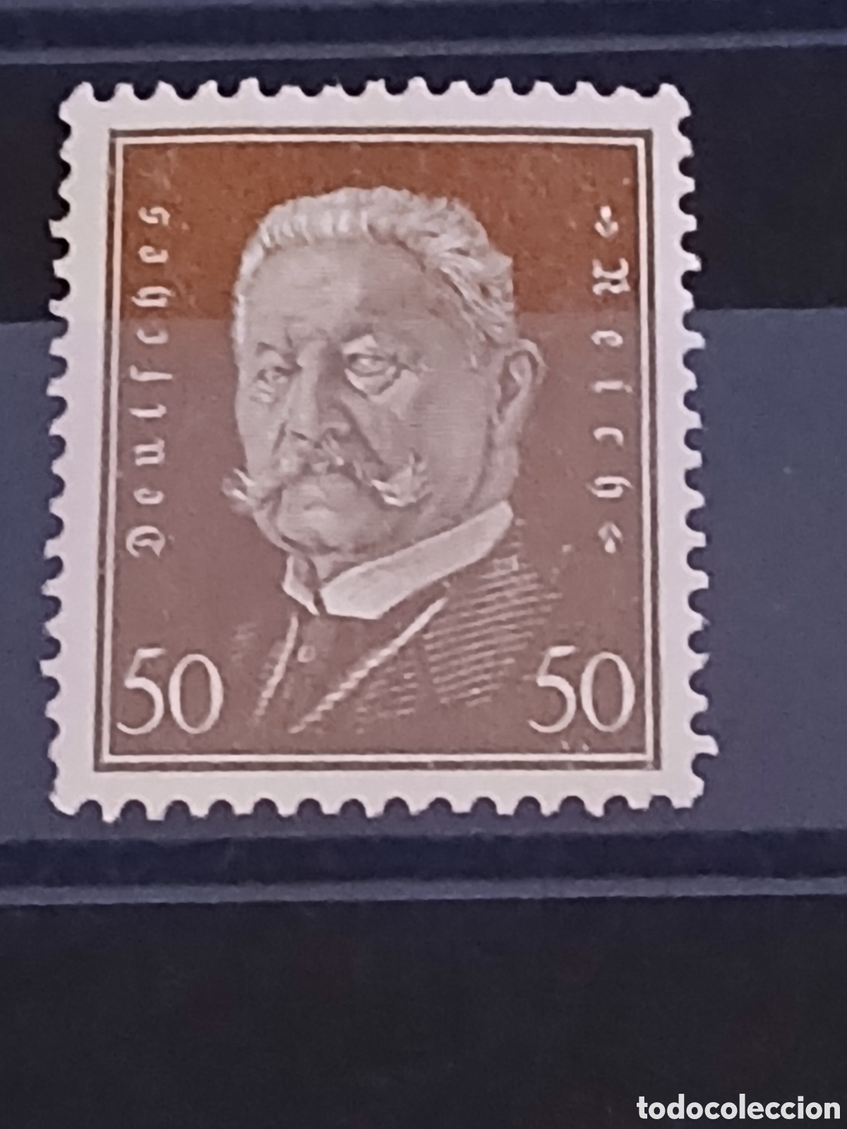 Sellos: ALEMANIA IMPERIO, 1928 1932 YVERT 411* - Foto 1