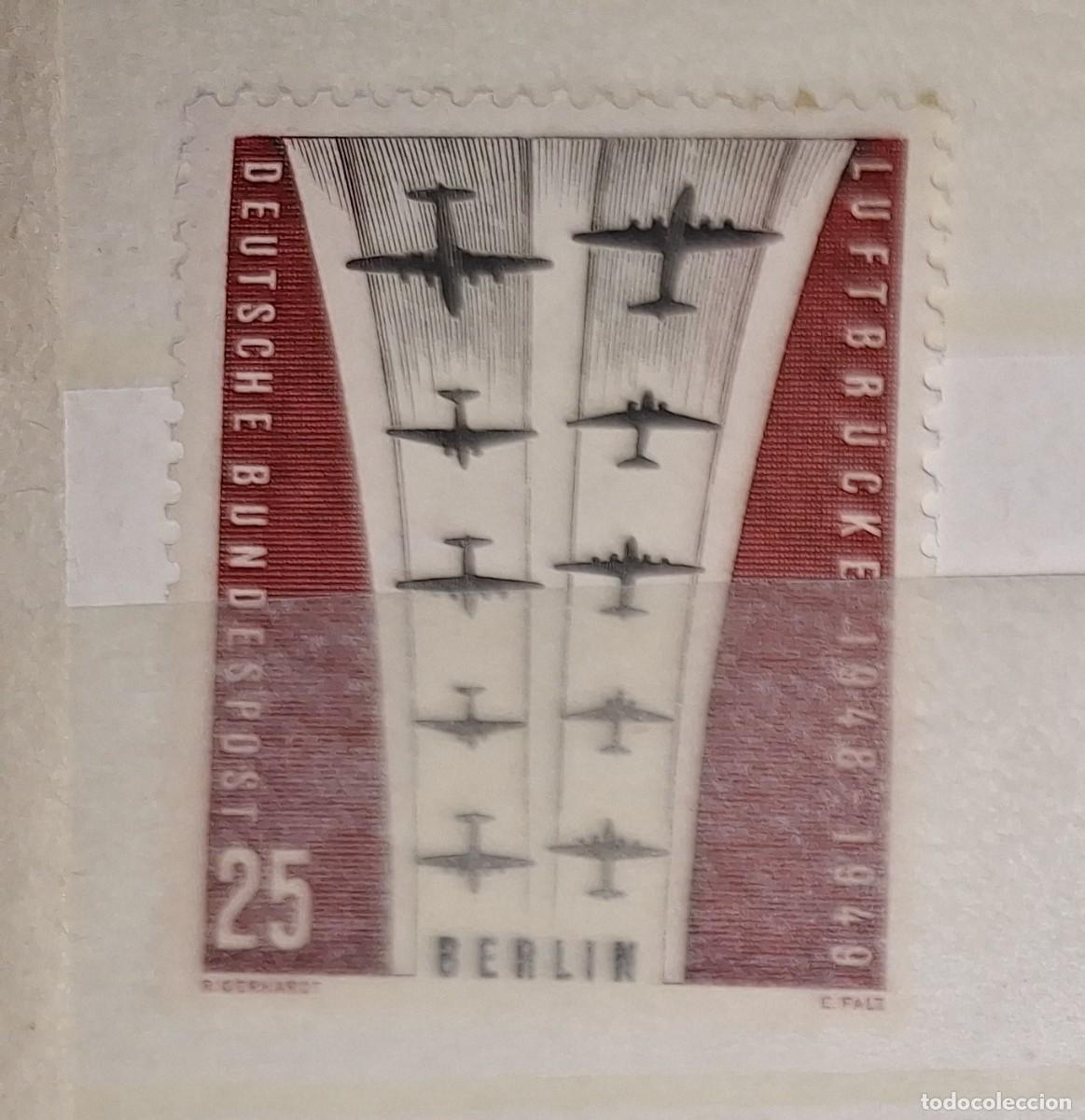 Briefmarken: ALEMANIA, BERL&Iacute;N, 1959, CAT.YT. 167.